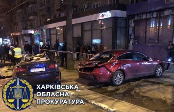 Преследовал лихачей. Полицейский устроил масштабную аварию в центре Харькова