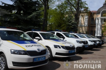 Харьковская полиция получила новые служебные автомобили