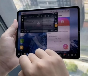 Работающий складной флагман Xiaomi Mi Mix Fold попал на видео