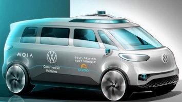 Volkswagen пообещала выпустить полностью автономные такси к 2025 году