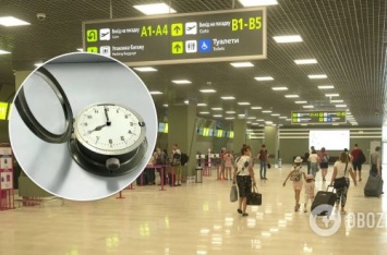 В аэропорту «Борисполь» задержали иностранца с радиоактивными часами