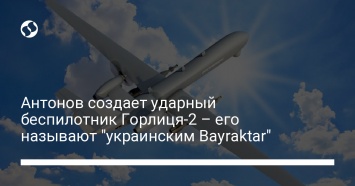 Антонов создает ударный беспилотник Горлиця-2 - его называют "украинским Bayraktar"