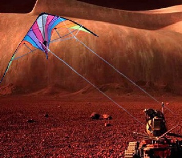 Воздушные змеи помогут вырабатывать энергию на Марсе