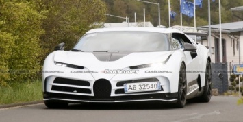 Самый мощный Bugatti проходит финальные тесты