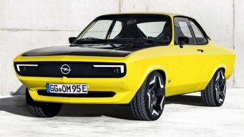 Возрожденный Opel Manta: электродвигатель и четырехступенчатая «механика»