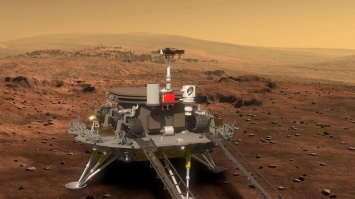 Китайский марсоход начал "покорение" Красной планеты