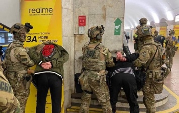 СБУ провела антитеррористические учения в метро Киева