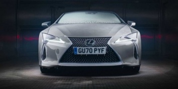 Lexus LC после 12 часов в морозилке