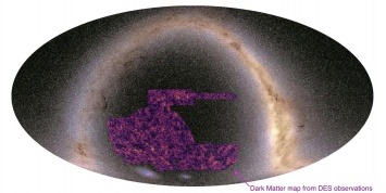 Карта темной материи вселенной успешно создана