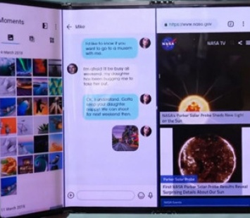 Складной планшет Galaxy Z Fold Tab показали на патентных изображениях