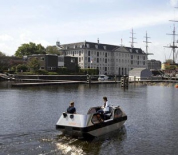 В Амстердаме начали тестировать беспилотные электрические лодки