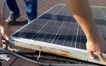 На Херсонщине украли солнечные батареи с курортного коттеджа