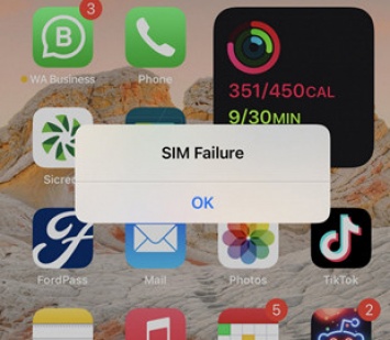Бета-версия iOS 14.7 отключает SIM-карту iPhone