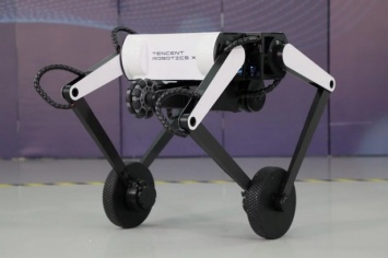 Tencent создала двухколесного робота Ollie с алгоритмами адаптации и акробатическими способностями