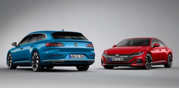 Объявлены украинские цены на обновленный Volkswagen Arteon и Arteon Shooting Brake