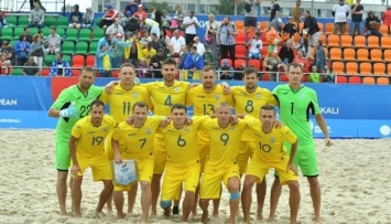 Сборная Украины по пляжному футболу объявила состав на игры с Молдовой