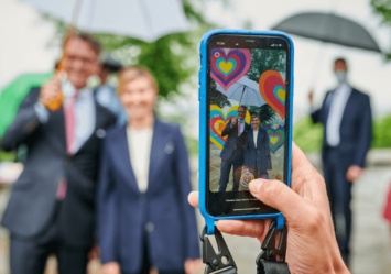 Прогуляйся: в Киеве появились интерактивные арт-зоны, посвященные Дням Швеции