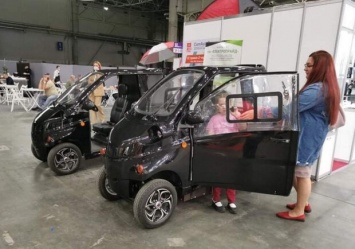 Made in Ukraine: в Киеве представили несколько новых мини-электромобилей