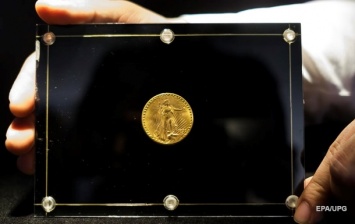 В США золотую 20-долларовую монету продали за $19,5 млн