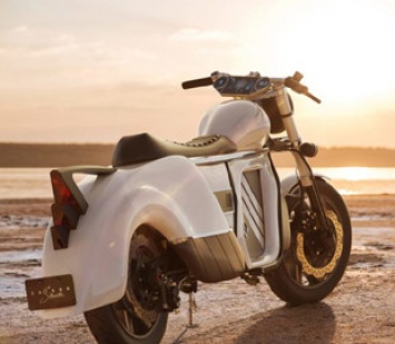Представлен необычный электрический мотоцикл с запасом хода 480 км