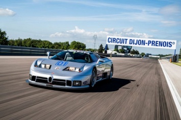 Уникальный Bugatti EB 110 Sport Competizione возвращается на трассу спустя 25 лет