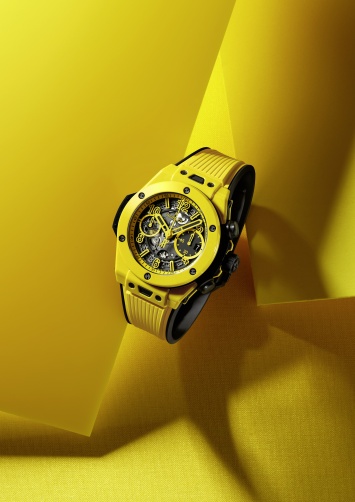 Hublot представляют новые часы Big Bang Unico Yellow Magic