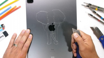 JerryRigEverything проверил на прочность новый iPad Pro