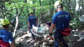 За прошедшие выходные спасатели дважды оказывали помощь туристам в горах Крыма
