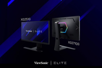 ViewSonic представляет новые игровые мониторы серии ELITE с технологией NVIDIA
