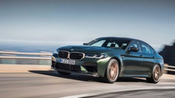 В сети показали, как BMW M5 CS гонит на максимальной скорости по автобану (ВИДЕО)