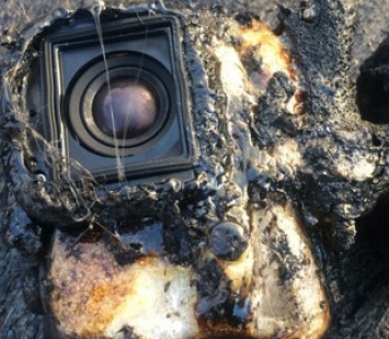 Камера GoPro выжила после погружения в раскаленную лаву