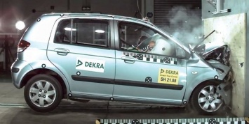 Ретро краш-тест Hyundai Getz