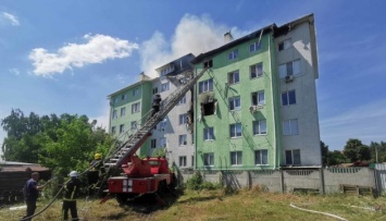 Пожар в Белогородке квалифицировали как чрезвычайную ситуацию местного уровня