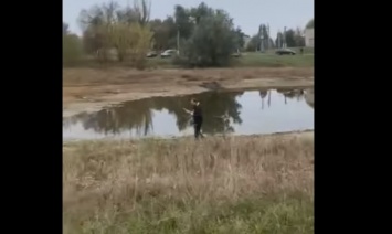 Жители села Межиричи самовольно разобрали дамбу на реке Волчьей, чтобы напиться воды