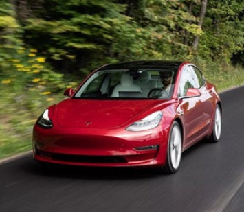 Tesla Model 3 признан «самым американским» автомобилем
