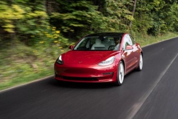 Электрокар Tesla Model 3 признан «самым американским» автомобилем