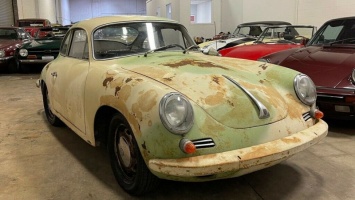 За ржавый Porsche 356B, 40 лет простоявший в сарае, выложили 45 тысяч долларов
