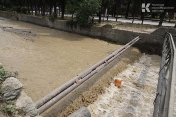 В Крыму объявили штормовое предупреждение о подъеме уровней воды в реках