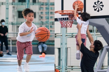 Nike построил в Гонконге баскетбольную площадку из использованных кроссовок