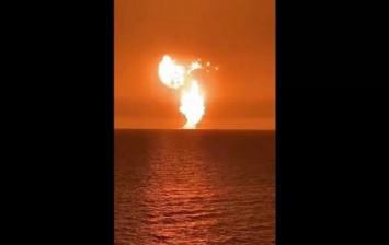 Азербайджан выясняет природу взрыва в Каспийском море