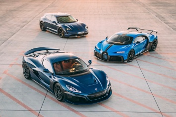 Официально: Rimac и Bugatti объединились в единого производителя гиперкаров Bugatti-Rimac, 55% которого принадлежат Rimac, а 45% - Porsche