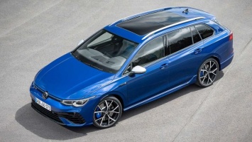 Дебютировал мощный универсал Volkswagen Golf R 2022 года