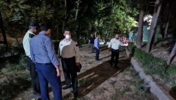 В парке на западе Тегерана ночью прогремел мощный взрыв