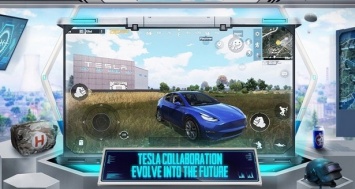 В игре PUBG Mobile появится Tesla Gigafactory и Tesla Model Y с автопилотом