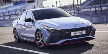 Марка Hyundai представила стильный спортивный седан Hyundai Elantra N 2022 года