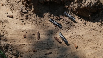 В Днепре на территории Ломовского плацдарма нашли останки двух воинов времен Второй Мировой
