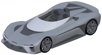 NIO запатентовала конвертируемую версию электрического суперкара EP9