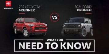 4Runner против Ford Bronco