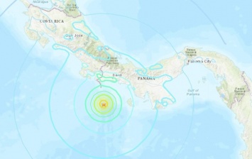 На границе Коста-Рики и Панамы зафиксировали мощное землетрясение