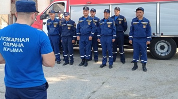 В Первомайском районе Крыма введена в боевой расчет новая пожарная часть